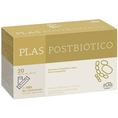 Plas postbioticum 20 stickverpakking