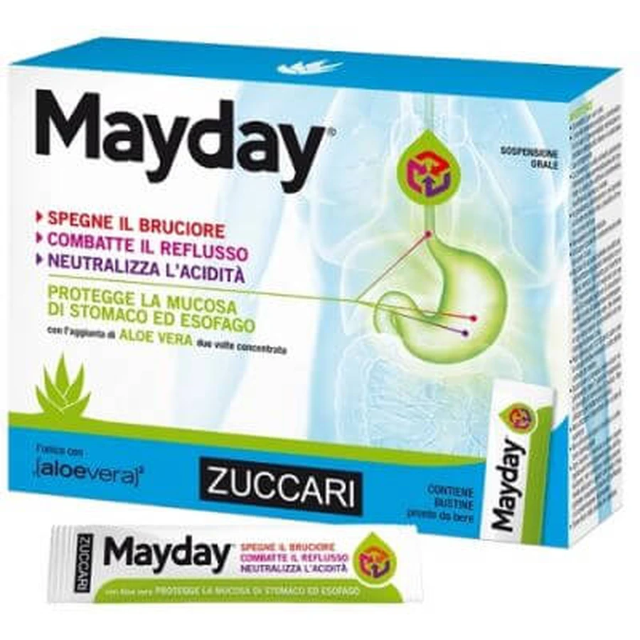 Mayday zawiesina doustna z miętą 24 saszetki 10 ml: ceny i cechy