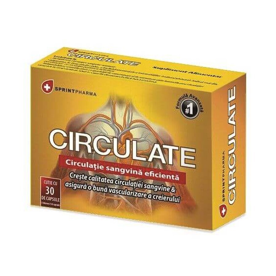 Circulate, 30 gélules, Sprint Pharma