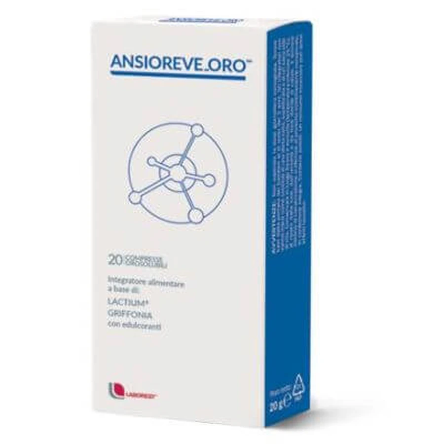 Ansioreve gold 20 comprimidos