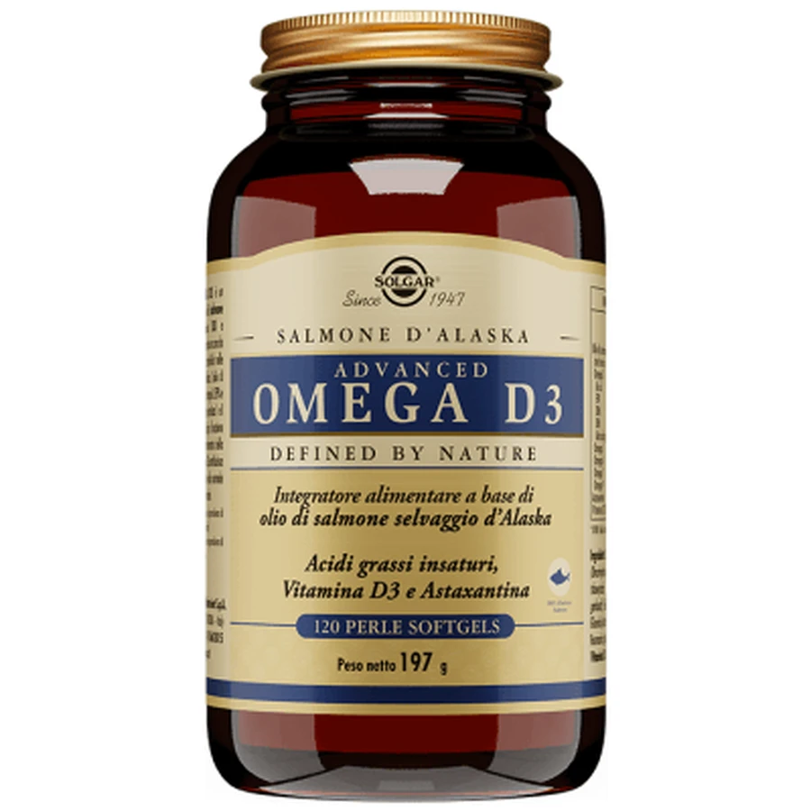 Advanced omega d3 120 perlas de gelatina blanda