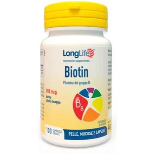 Longlife Biotin 900 mcg 100 Tabletten