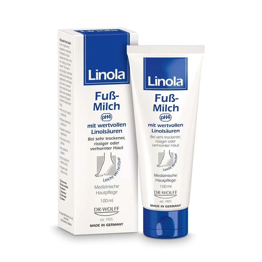 Linola Voetenmelk - Voetcrème met pH 4 100 ml