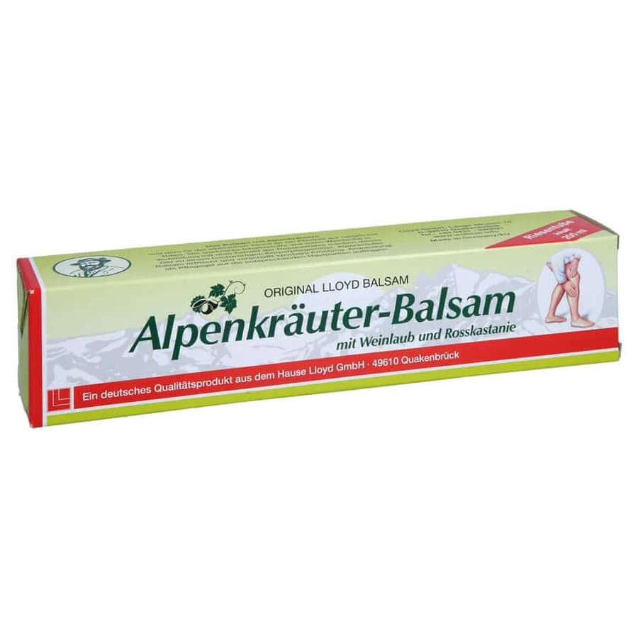 Bálsamo de hierbas alpinas con hojas de vid+pasta cruzada 200 ml