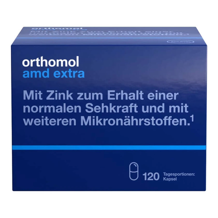 Orthomol AMD extra capsules 120 Capsules