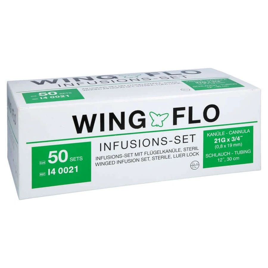 WING FLO Flügelkanüle 21 G 50 St
