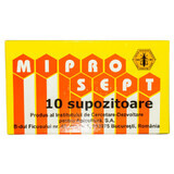 Miprosept suppositories, 10 pieces, Beekeeping Institute