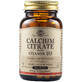 Calciumcitraat met vitamine D3, 60 tabletten, Solgar