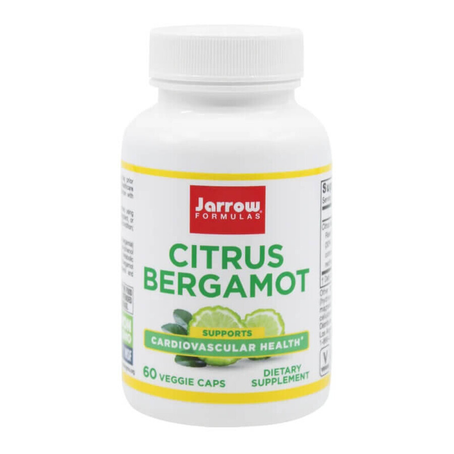 Citrus Bergamot 500mg Jarrow Formulas, 60 capsules, Secom