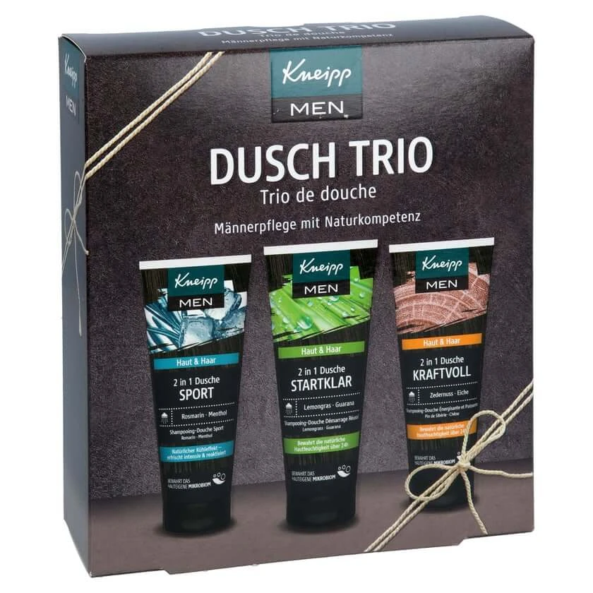 Kneipp MEN Douche Trio 3X75 ml