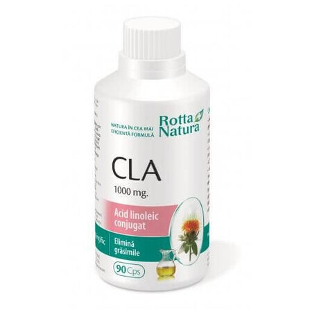 CLA Acide linoléique conjugué 1000mg, 90 capsules, Rotta Natura