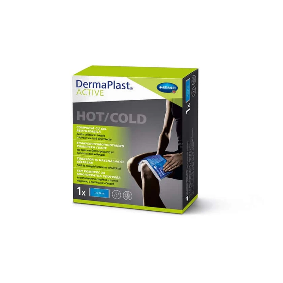 DermaPlast Actieve Hot/Cold Pack groot 12x29cm 1 st