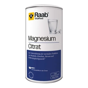 Raab Vitalfood Magnesiumcitrat Pulver 340 g