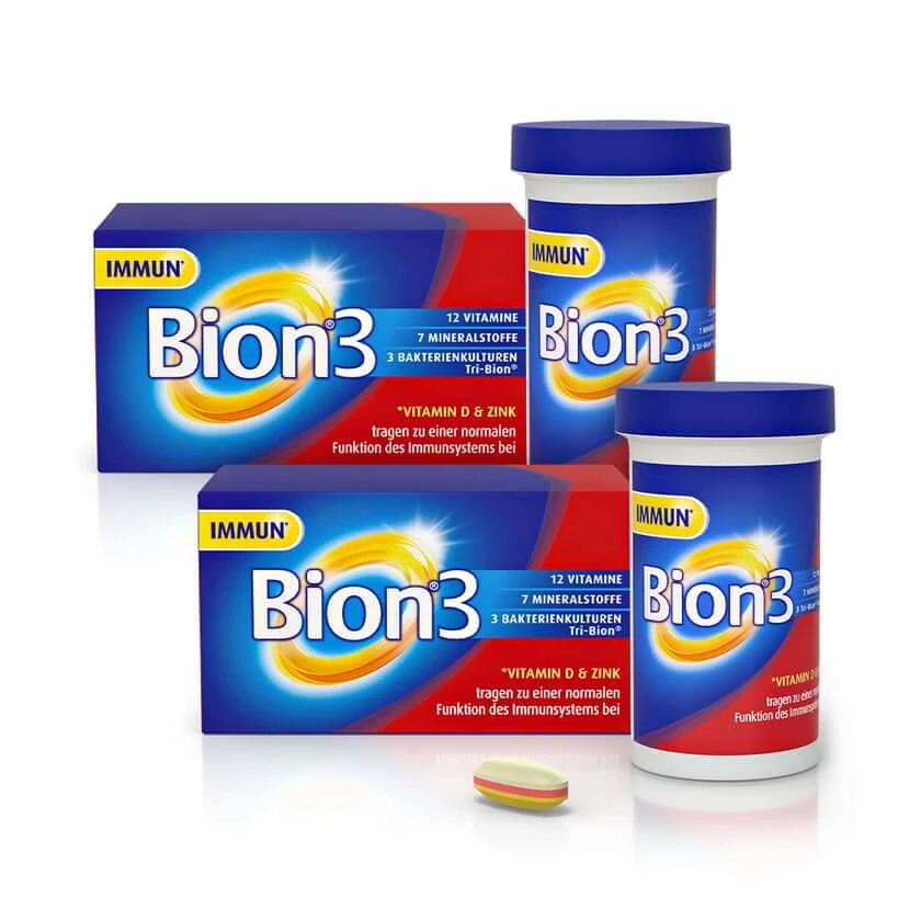 Bion3 Immuun Multivitamine - 2 x 90 St. 2X90 St.