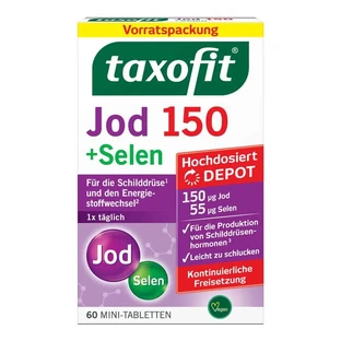 Taxofit Jodium 150+selenium Tabletten 60 St