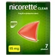 Nicorette Clear 15mg, 7 patches, Mcneil