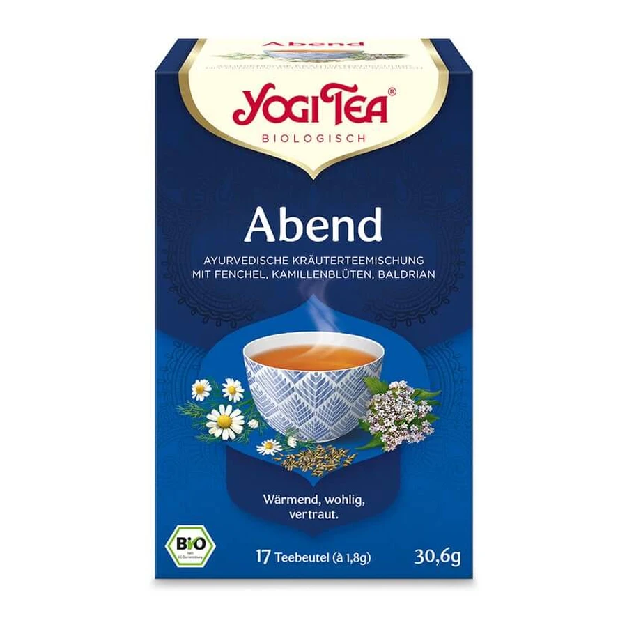 YOGI TEA, wieczorna, organiczna herbata ziołowa 17X1,8 g: ceny i cechy