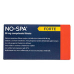 No-Spa Forte, 80 mg, 24 film-coated tablets, Sanofi