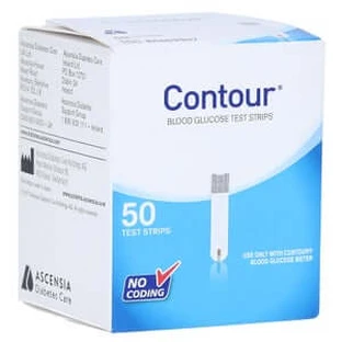 Contour Sensors teststrips 50 stuks