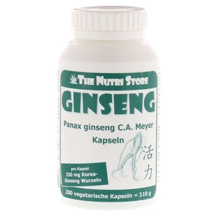 Ginseng 250 mg cápsulas 200 Cápsulas