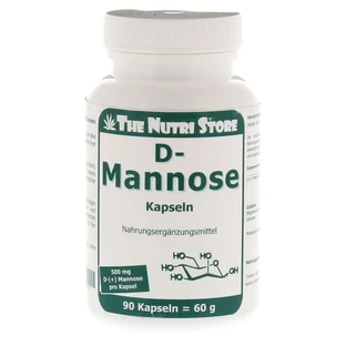 D-mannose 500 mg vegetarische Kapseln 90 St