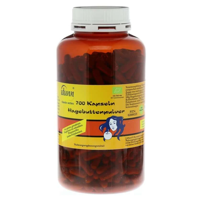 Rozenbottelpoeder capsules 700 St