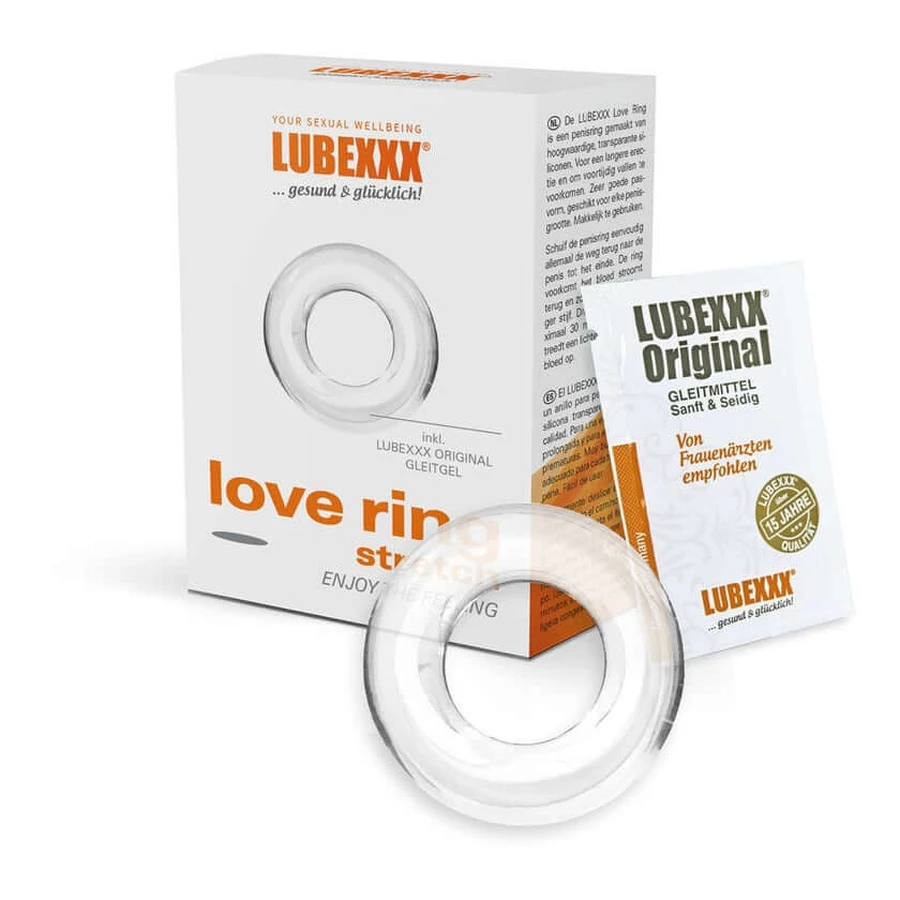 LUBEXXX penisring voor erectieverbetering 1 stuk
