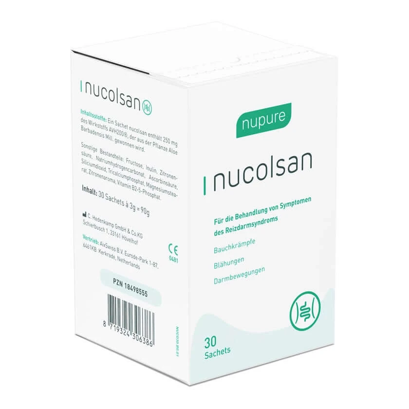 Nupure Nucolsan- Prikkelbare Darm Protect 30X3 g
