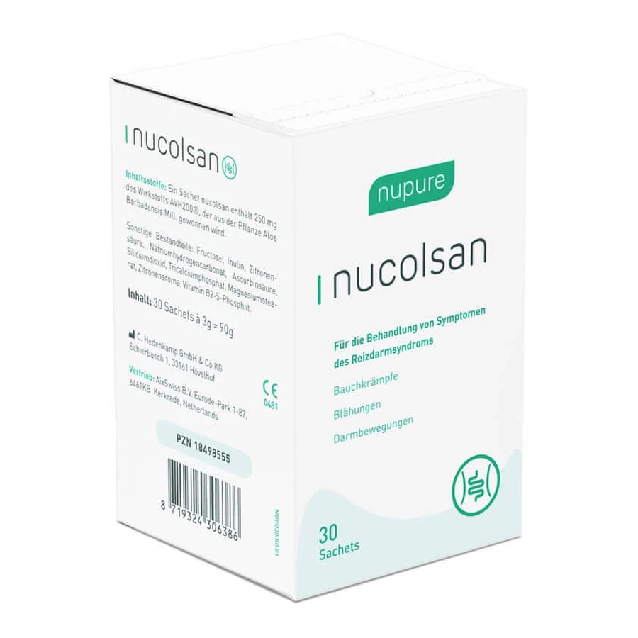 Nupure Nucolsan- Reizdarm Protect 30X3 g