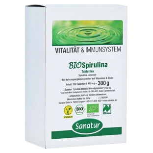Biospirulina Microalgen 400 mg Tabletten 750 St
