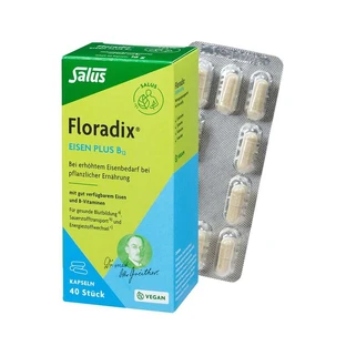 Floradix Hierro más B12 Cápsulas 40 Cápsulas