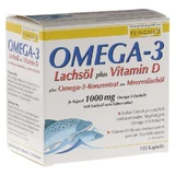 Omega-3 Aceite de Salmón más Vit.D más Omega-3 100 St