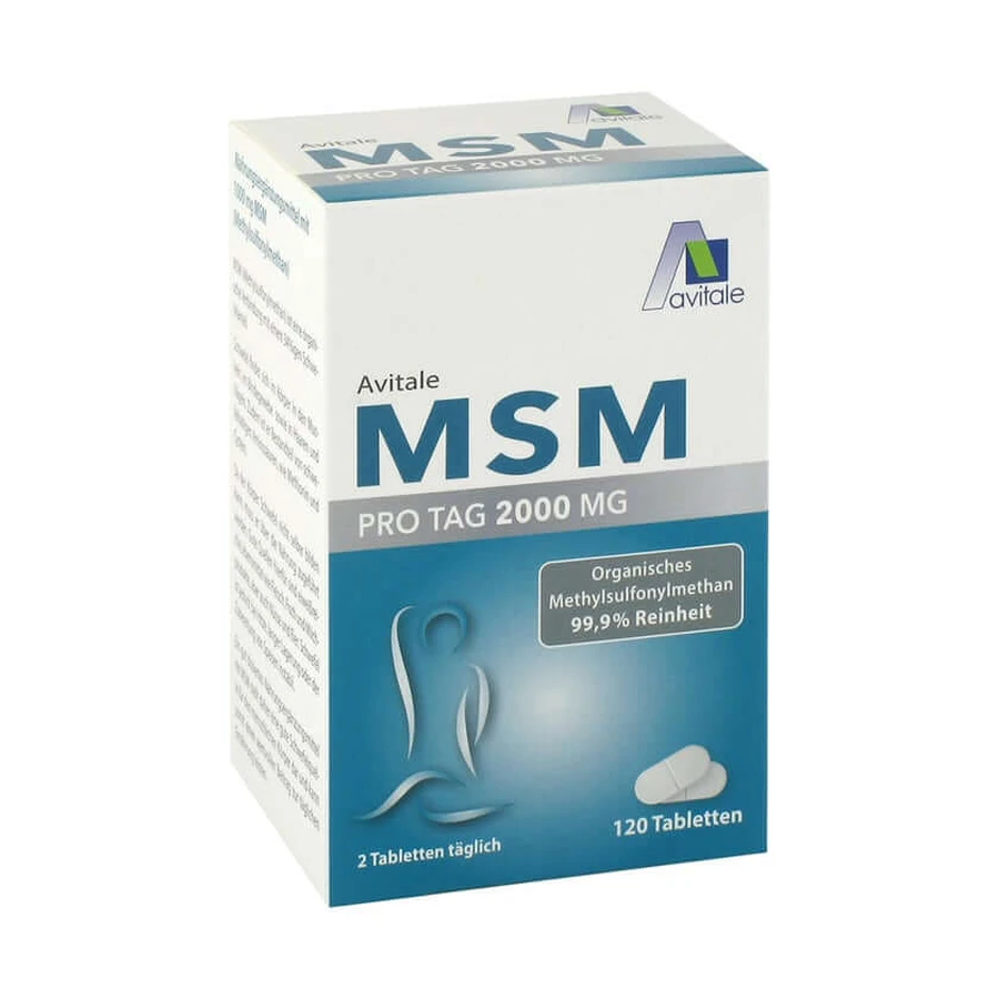 MSM 2000 mg Tabletten 120 St
