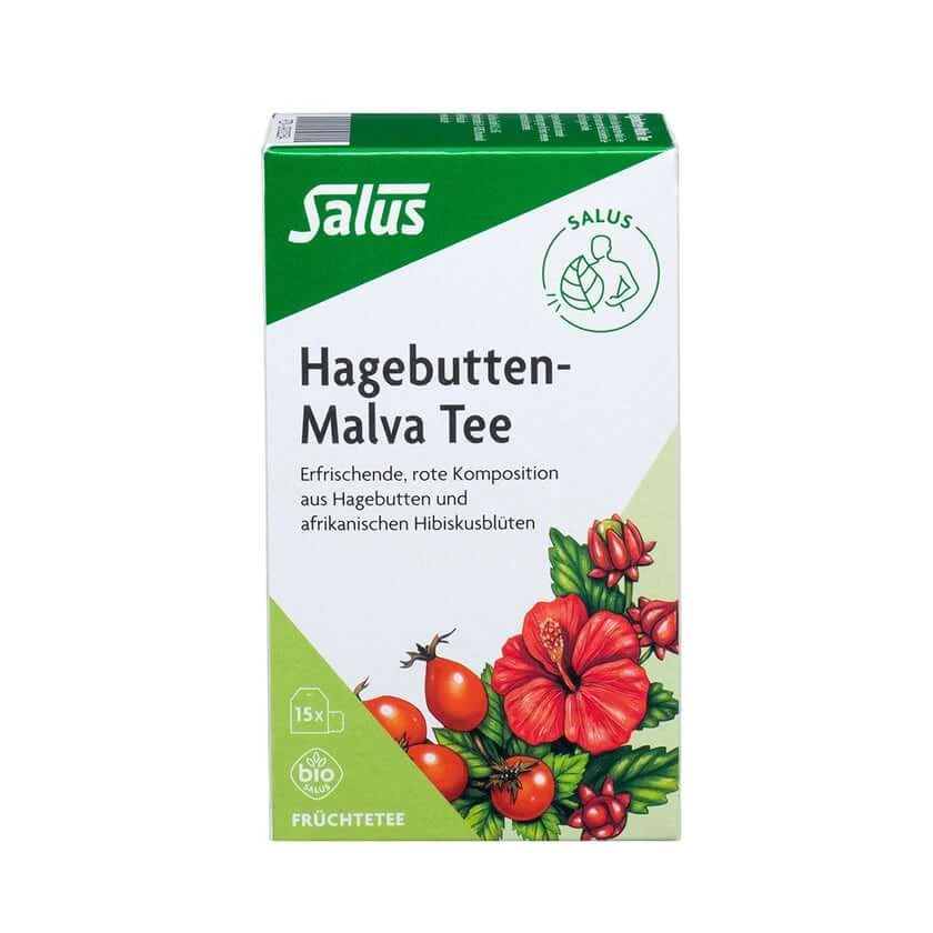 Rozenbottel Malva Vruchtenthee Biologische Salu 15 St