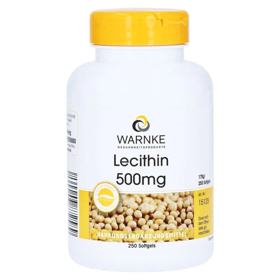 Lecithin 500 mg capsules 250 pcs
