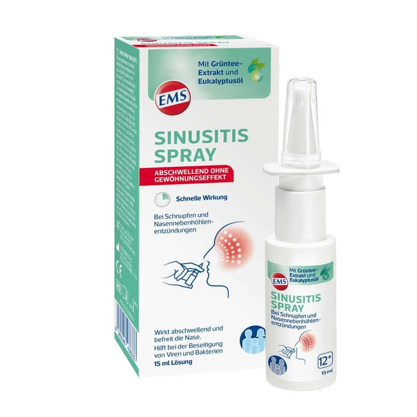 Emser Sinusitis Spray Eucalyptus Olie 15 ml