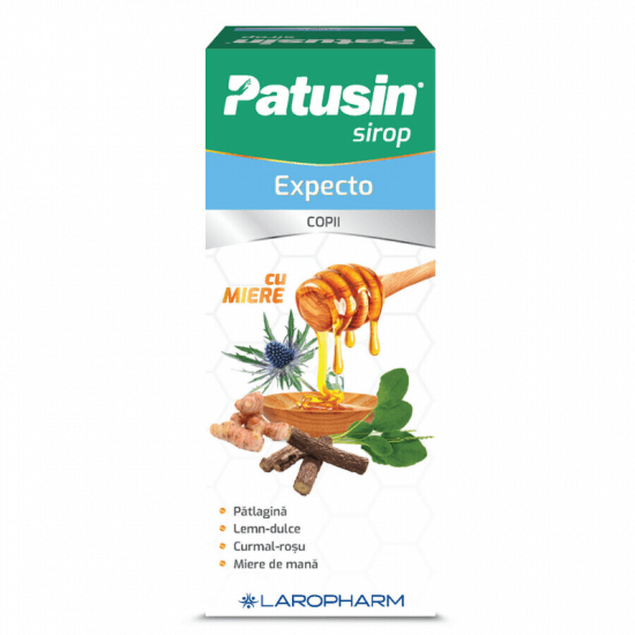 Patusin Expecto siroop voor kinderen, 100 ml, Laropharm