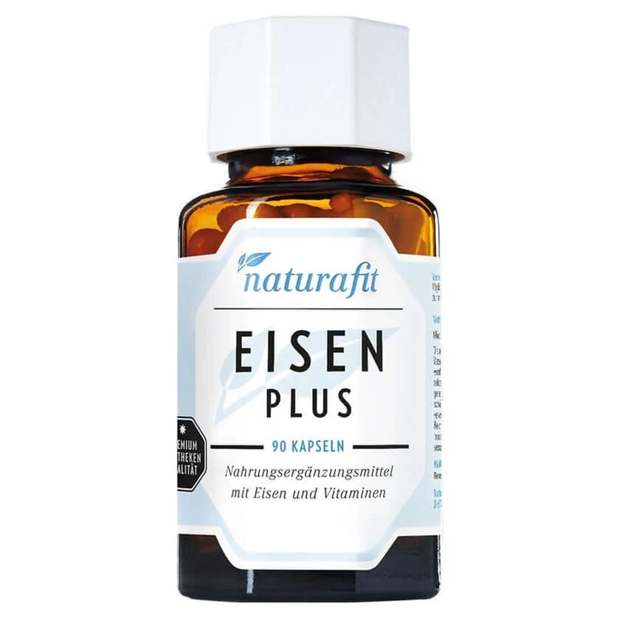 Naturafit Eisen Plus Kapseln 90 St
