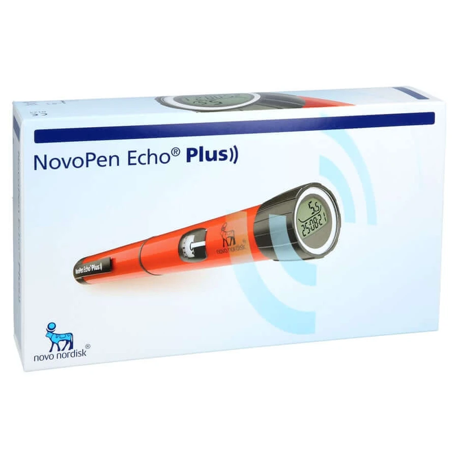 Novopen Echo Plus injection device red 1 pc