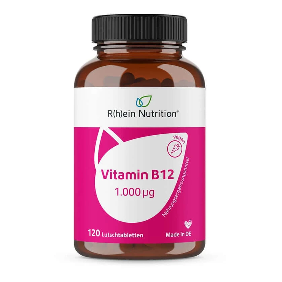 Vitamina B12 1.000 µg pastillas veganas 120 St