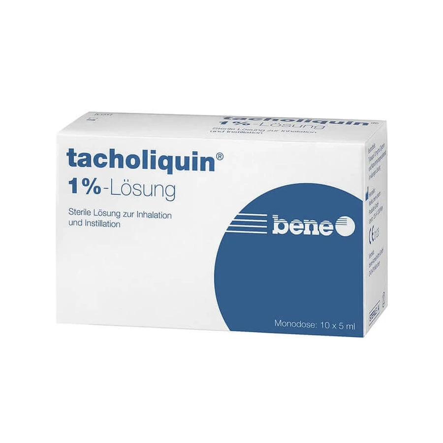 Tacholiquine 1% oplossing 10X5 ml