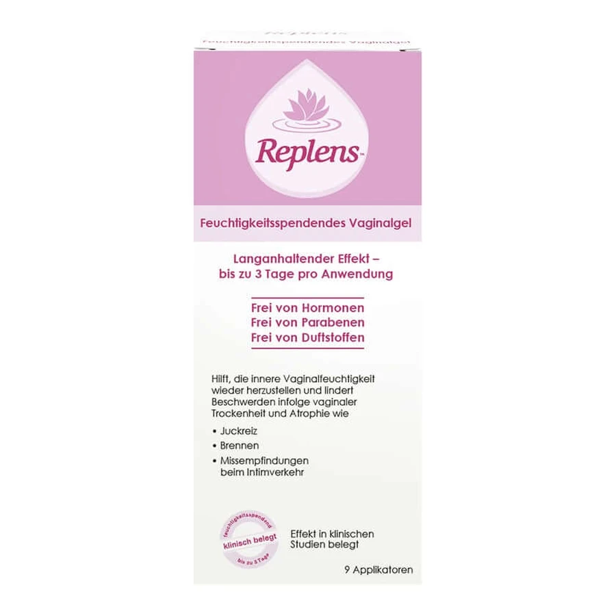 Replens Vaginalgel vorgefüllte Applikatoren 9 St