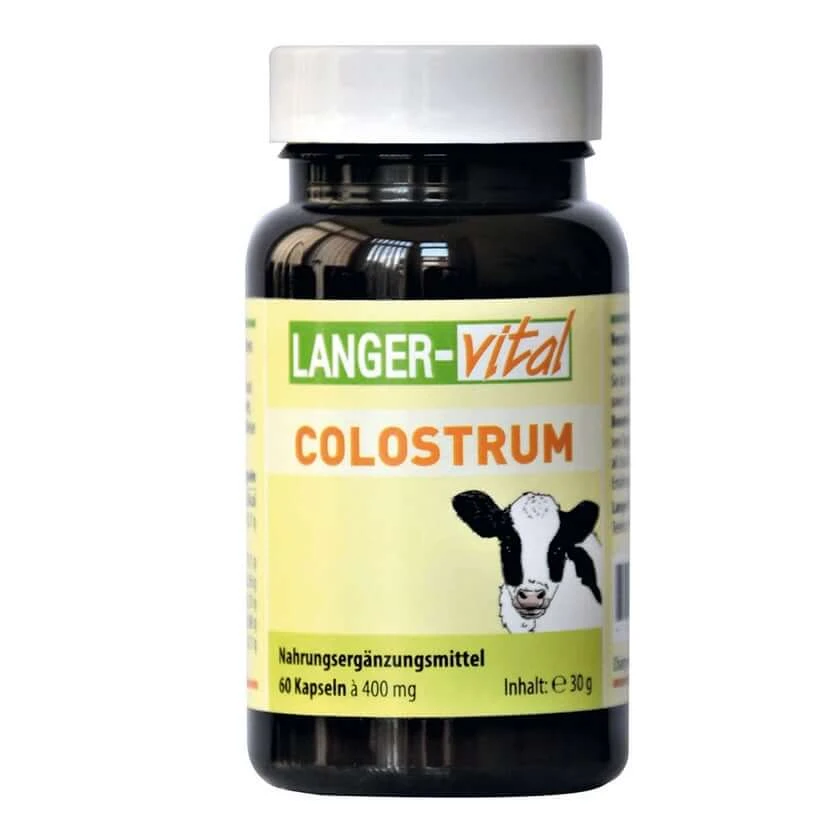Colostrum 800 mg/dag capsules 60 stuks.