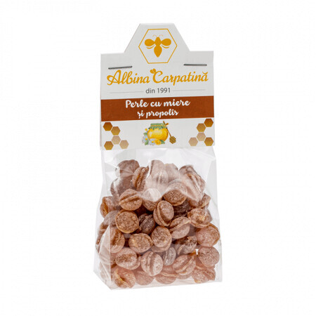 Perles au miel et à la propolis, 100 g, Albina Carpatina