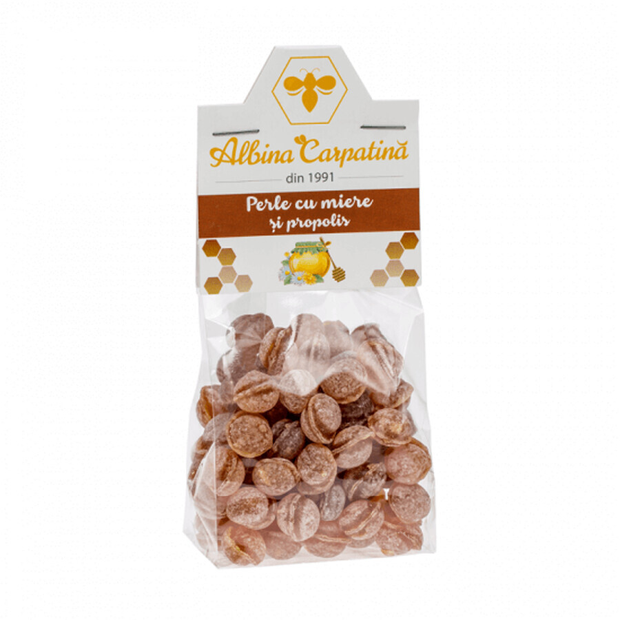 Perles au miel et à la propolis, 100 g, Albina Carpatina