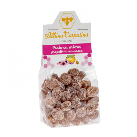 Perles au miel, propolis et échinacée, 100 g, Carpathian Bee