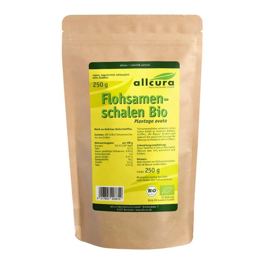 Coques de psyllium bio 250 g