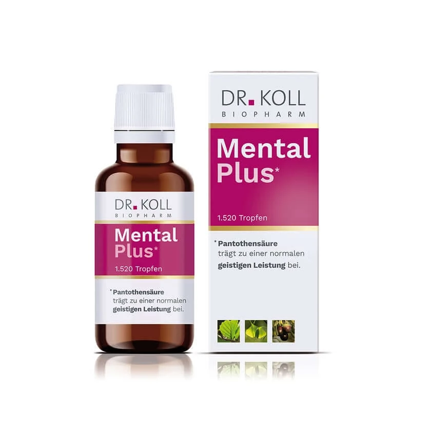 Mental Plus Dr.Koll Gemmo Complex Pantotheenzuur Druppels 50 ml