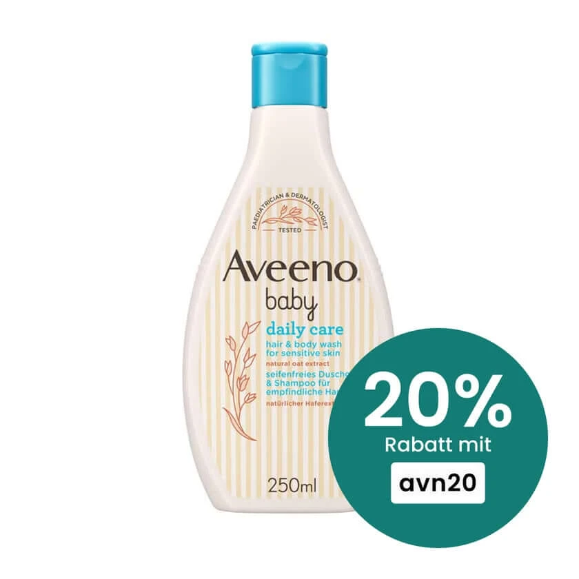 Aveeno Baby Daily Care Zeepvrije Douchegel & Shampoo 250 ml