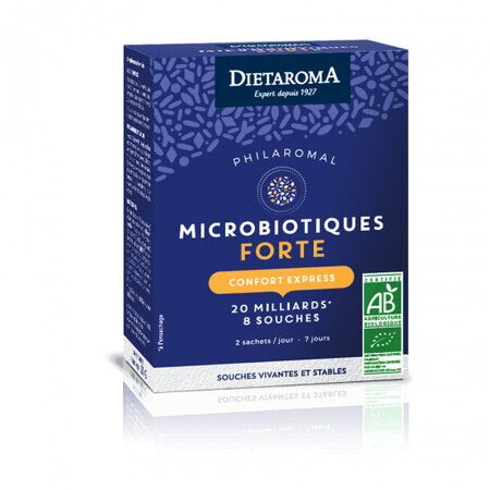 Philaromal Forte 20 miljard melkzuurbacteriën, 14 sachets, Dietaroma